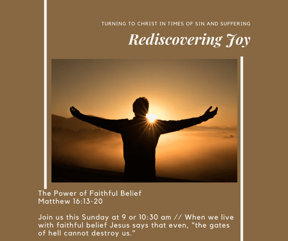 Rediscovering Joy- Week 3