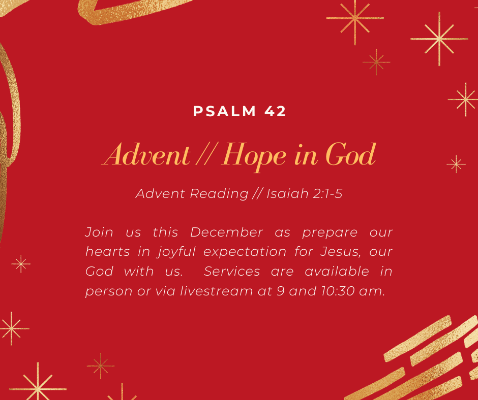 Advent __ Hope in God