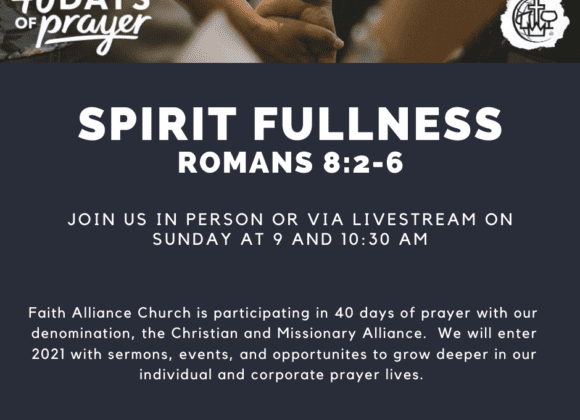 40 Days of Prayer // Spirit Fullness // Romans 8:2-6
