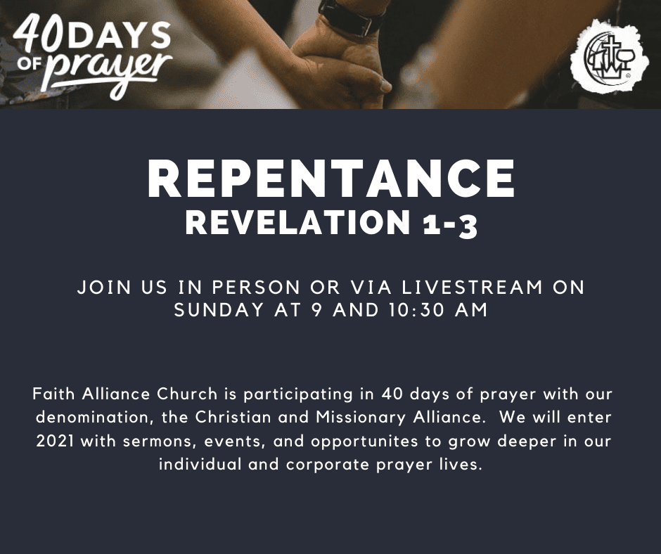 Preparing for 40 days of prayer repentance 1.10.21