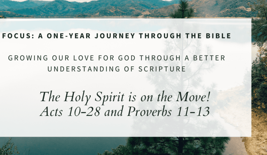 The Holy Spirit is on the Move! // Acts 10-28