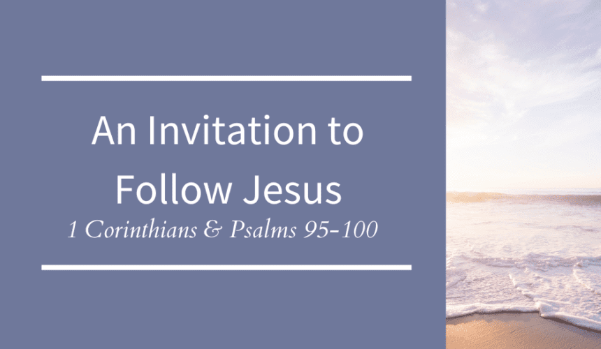 An Invitation to Follow Jesus